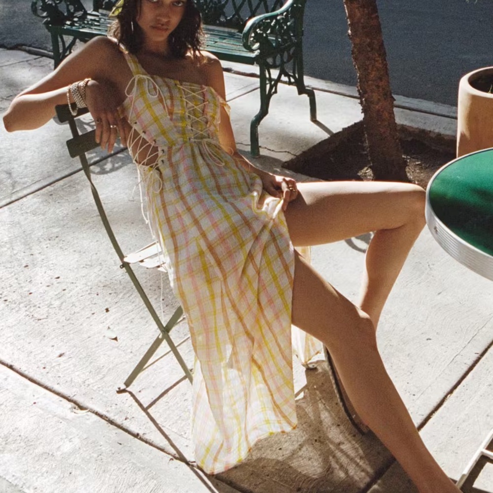 For Love And Lemons rue gingham